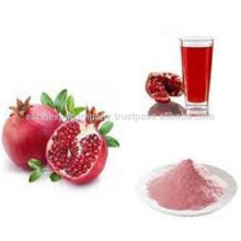 Water soluble pomegranate fruit juice powder